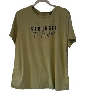 Unlisted Stronger than the storm” Tee – XXL (US 14 / EU 46)
